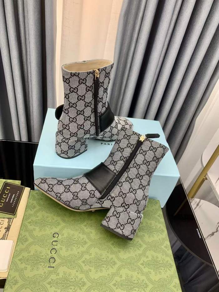 Women G*ucci Top Boots （Arrenfashion）