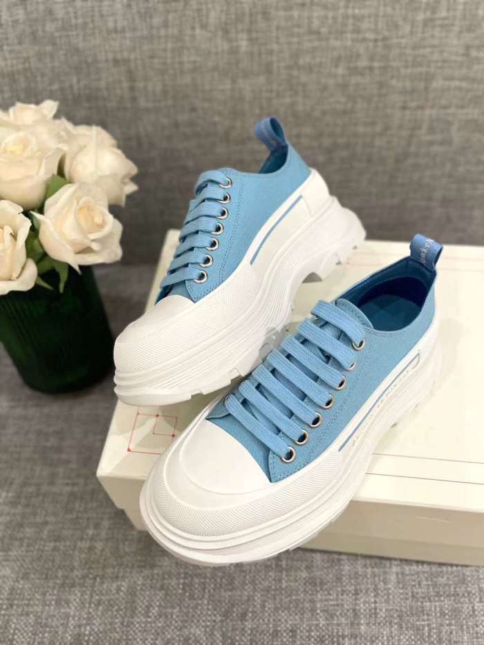 Men Women A*lexander M*cqueen Top Sneaker （ Arrenfashion ）