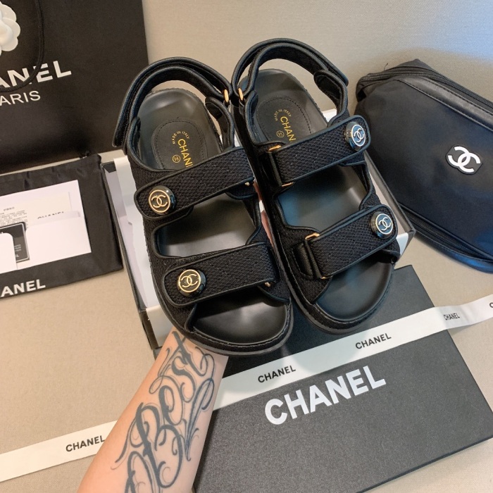  Arrenfashion Women C*hanel Top Sandals
