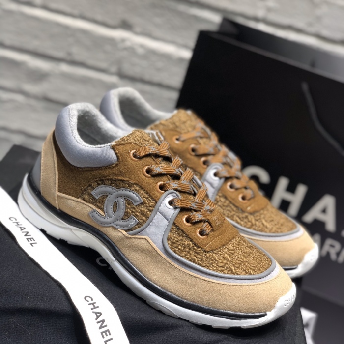  Arrenfashion Men Women C*hanel Top Sneaker