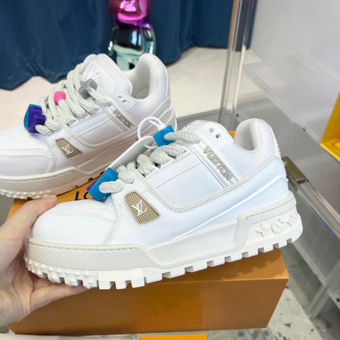 Men Wome L*ouis V*uitton Top Sneaker (Arrenfashion)