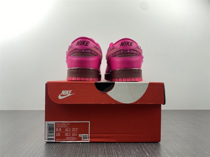  from Arrenfashion Nike Spruces Up Its Dunk Low Team Red/Pink DQ9324-600