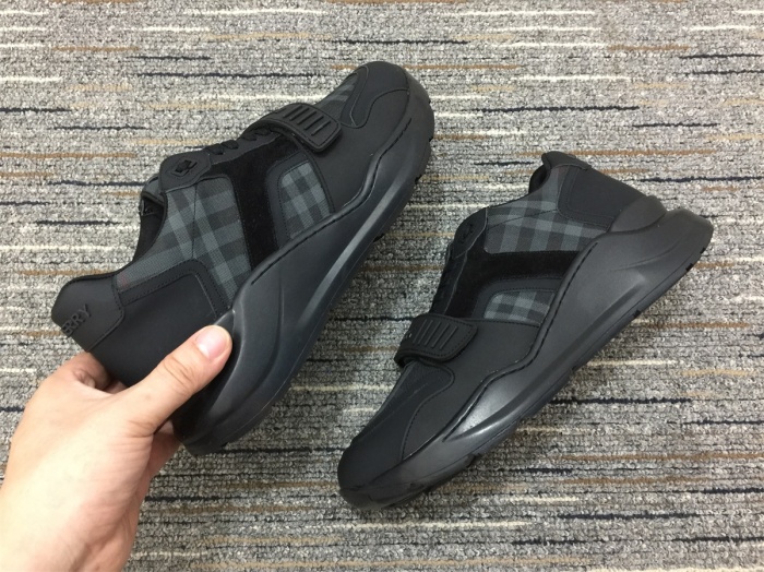  Arrenfashion Men B*urberry Top Sneakers