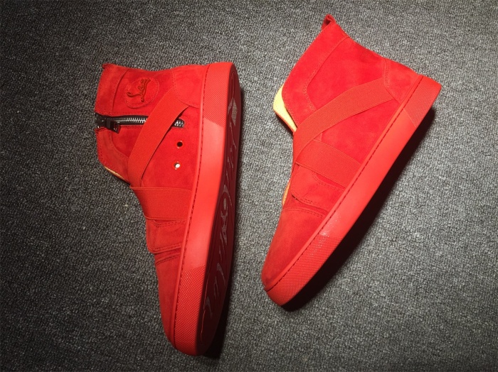  Arrenfashion C*ristian L*uboutin Suede Leather Sneaker