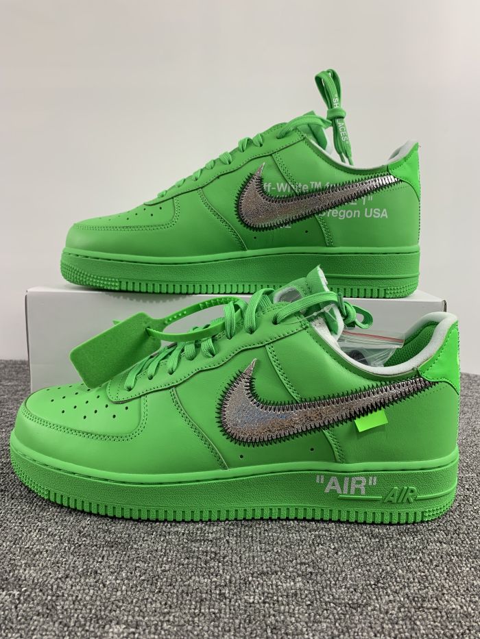  from Arrenfashion off-white &nike air force 1 low grreen