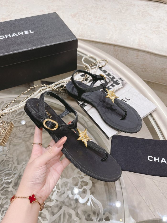  Arrenfashion Women C*hanel Top Sandals