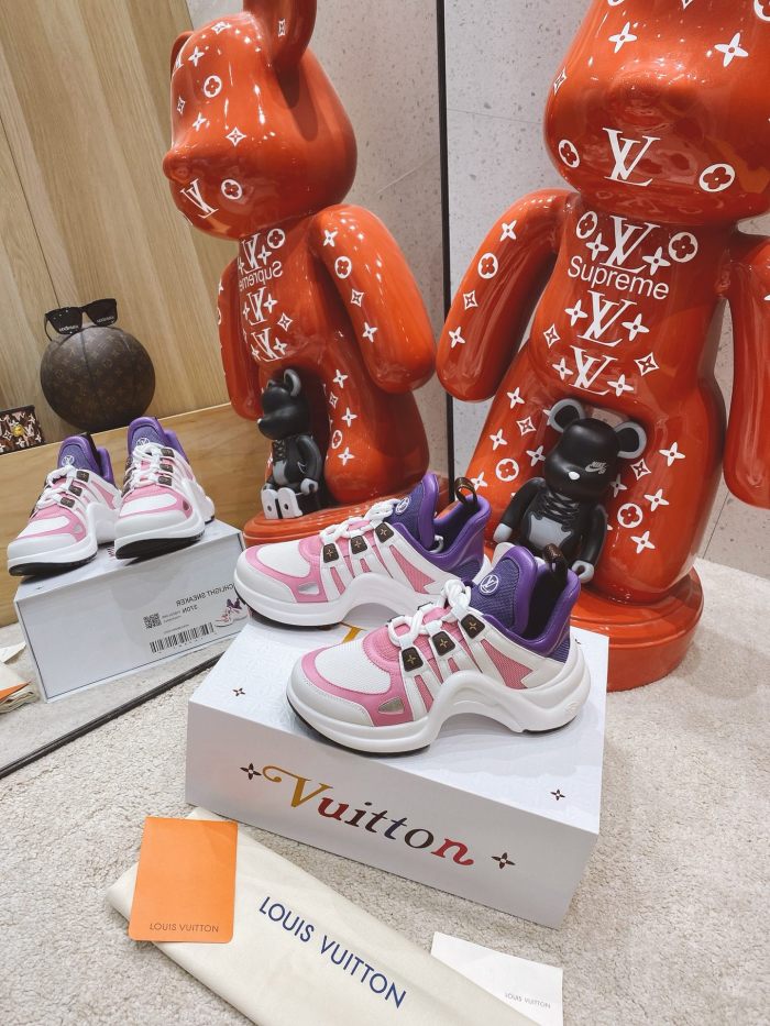  Arrenfashion Women L*ouis V*uitton Top Sneaker Top Sneaker