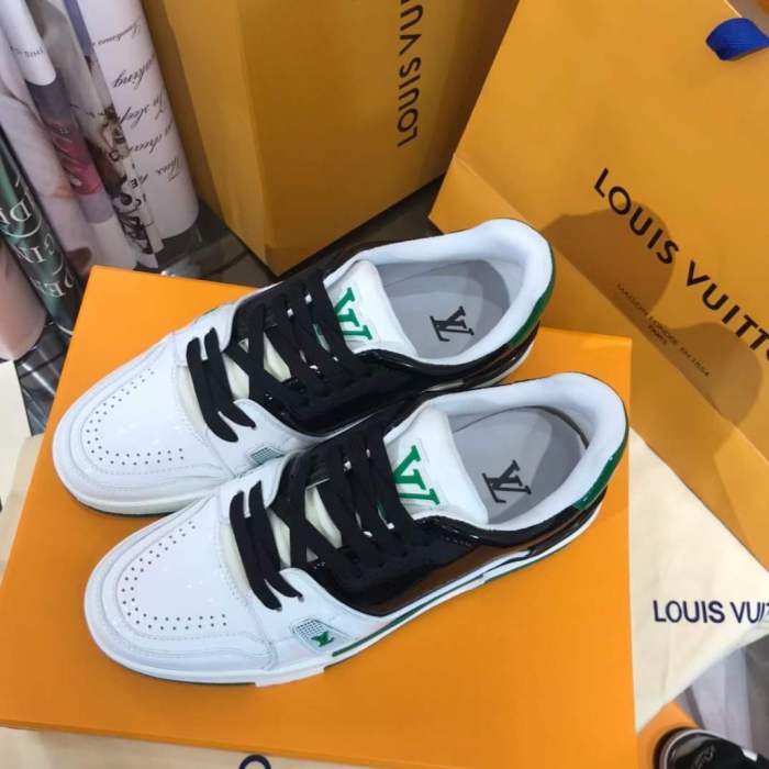  Arrenfashion Men Women L*ouis V*uitton Top Sneakers