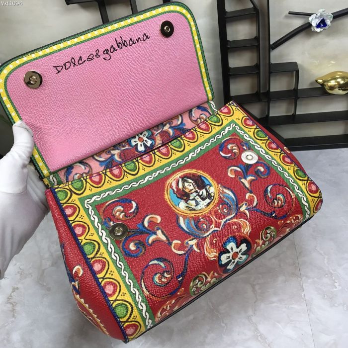  Arrenfashion D*olce&G*abbana Top Bag 25*20*12cm