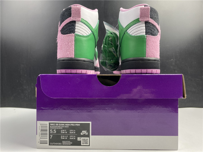  from Arrenfashion Nike Dunk SB Hi “Invert Celtics” CU7349-001
