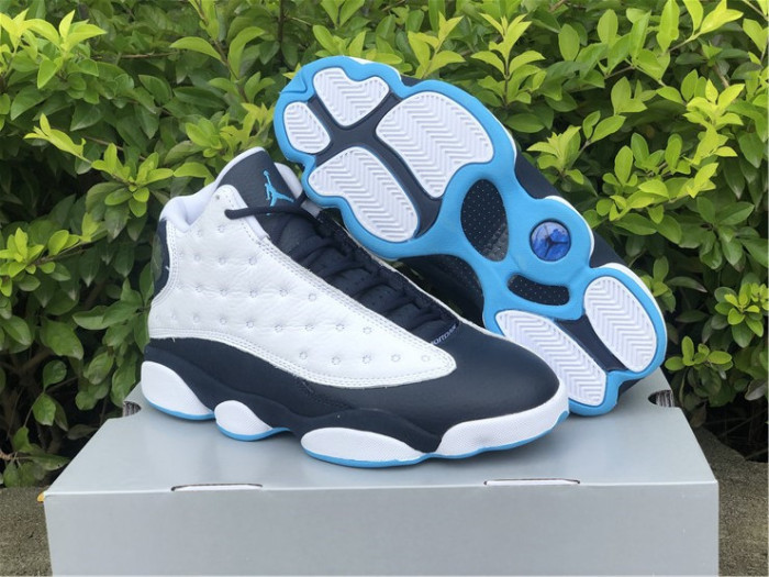  Arrenfashion Air Jordan 13 “Dark Powder Blue” 414571-144