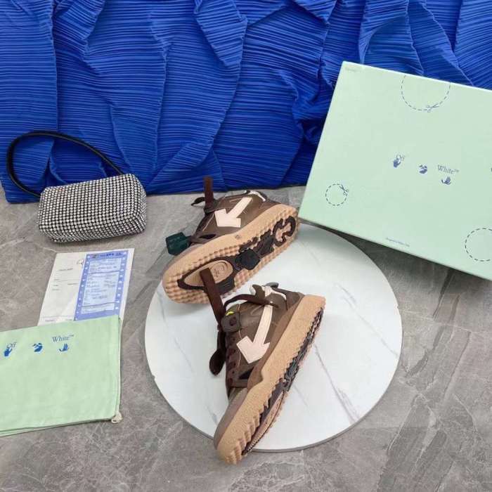 Men Women O*ff W*hite Top Sneakers (Arrenfashion)