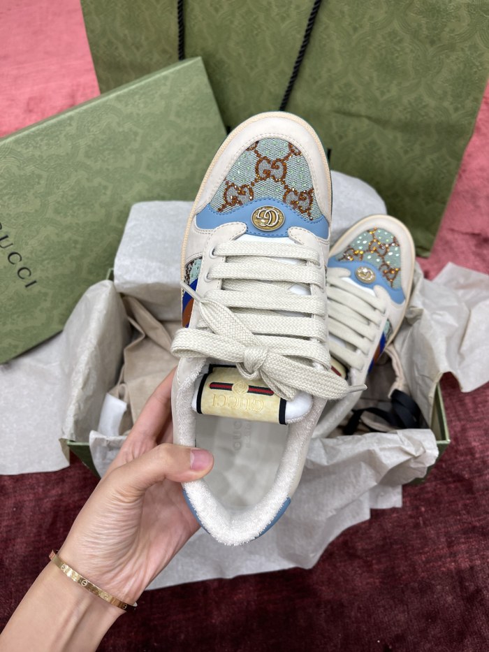  Arrenfashion Men Women G*ucci Top Sneaker