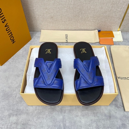 Men L*ouis V*uitton Top Slippers (Arrenfashion)