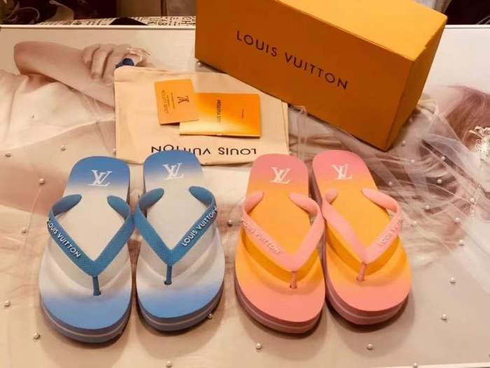  Arrenfashion Women L*ouis V*uitton Top Slippers