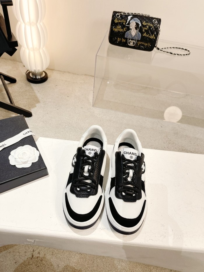  Arrenfashion Women C*hanel Top Sneaker