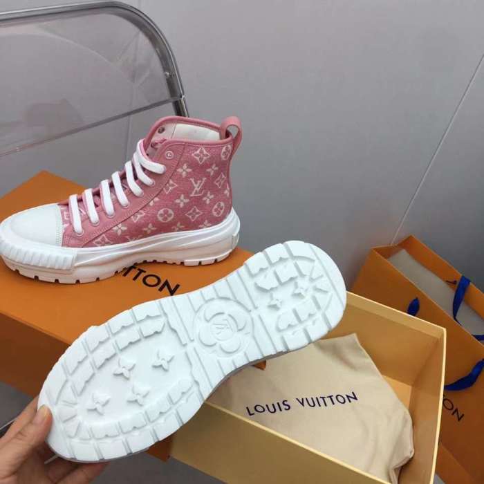 Women L*ouis V*uitton Top Sneaker (Arrenfashion)