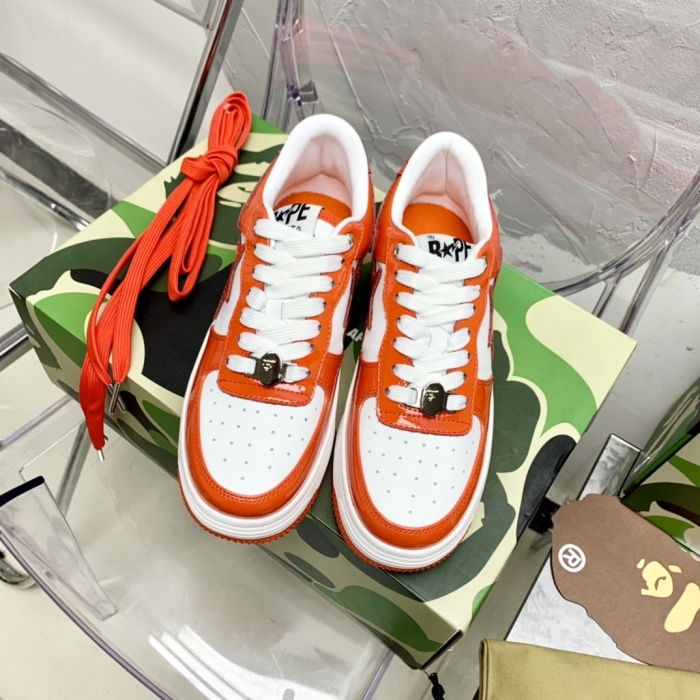  arrenfashion Men Women B*ape Top Sneaker