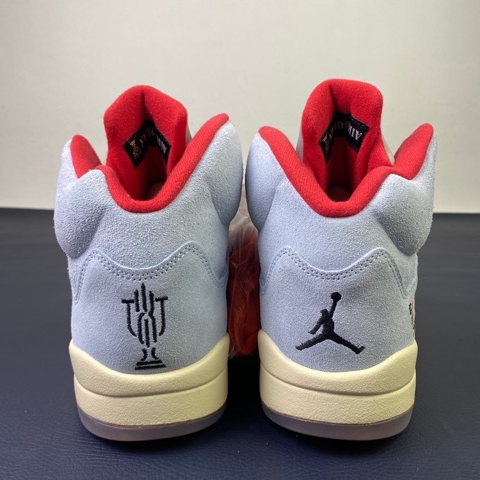  Arrenfashion Trophy Room x Air Jordan 5 Ice Blue CI1899-400