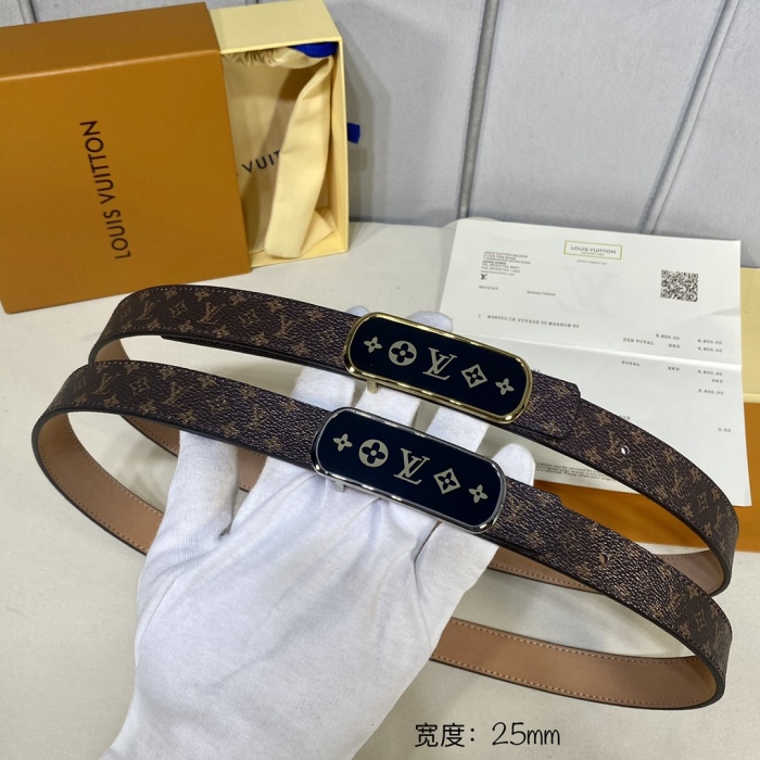  Arrenfashion L*ouis V*uitton Belts Top Quality 25MM