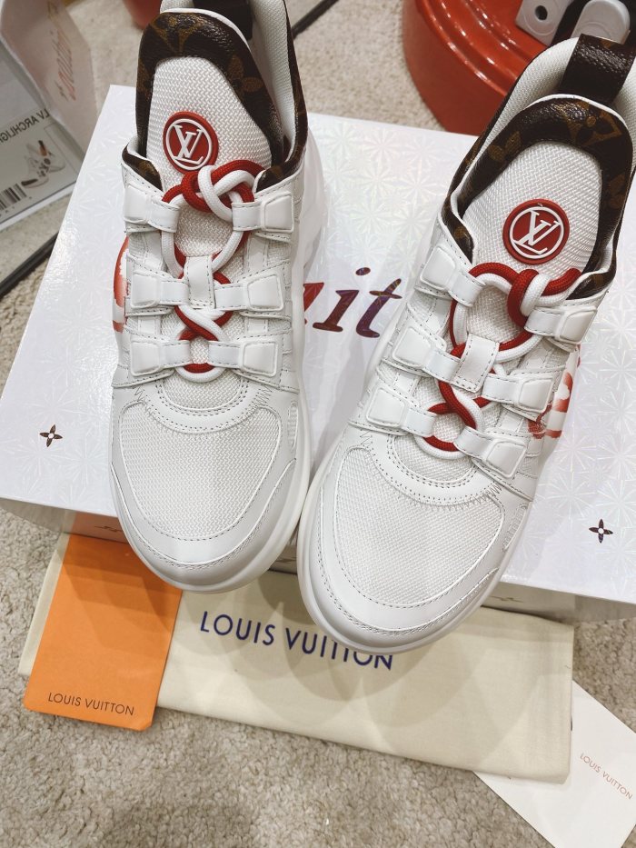  Arrenfashion Women L*ouis V*uitton Top Sneaker Top Sneaker