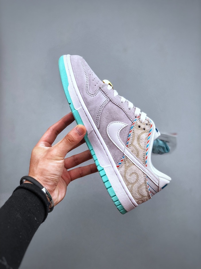Nike SB Dunk low barber shop grey (Arrenfashion )