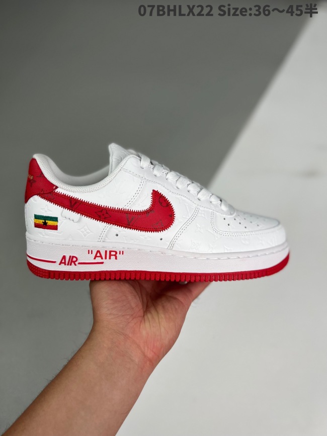 from Arrenfashion Men Women L*ouis V*uitton * nike air force 1 Top Sneakers