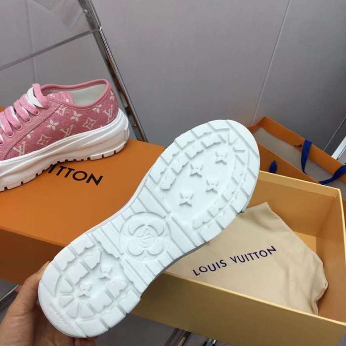 Women L*ouis V*uitton Top Sneaker (Arrenfashion)