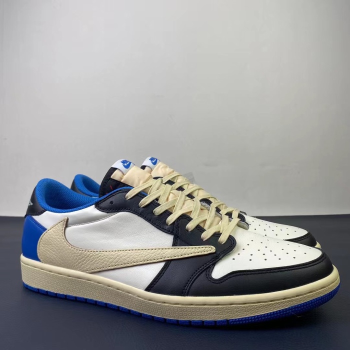  Arrenfashion T*ravis S*cott x Fragment x Air Jordan 1 Low OG DM7866-140