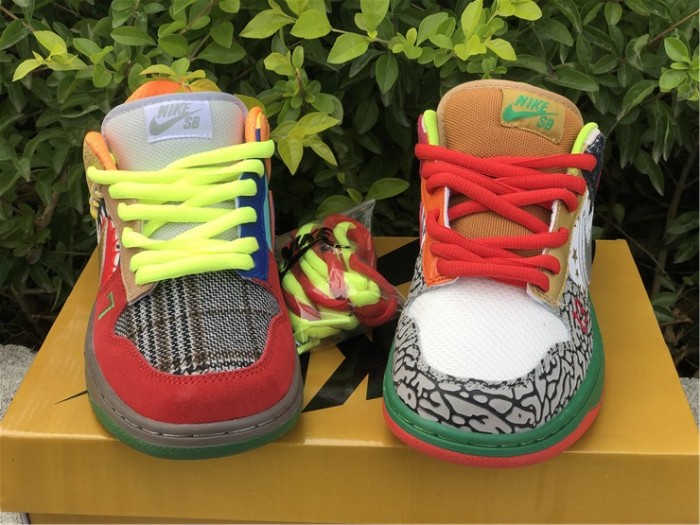  from Arrenfashion Nike SB Dunk Low “What The” 318403-141