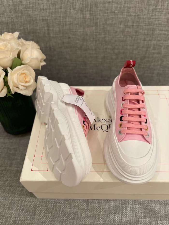 Men Women A*lexander M*cqueen Top Sneaker （ Arrenfashion ）
