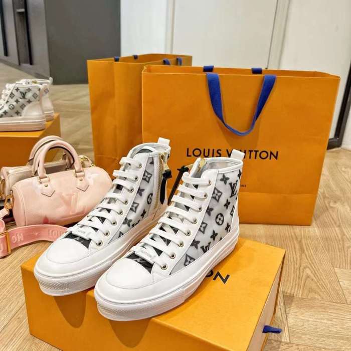 Women L*ouis V*uitton Top Sneaker (Arrenfashion)