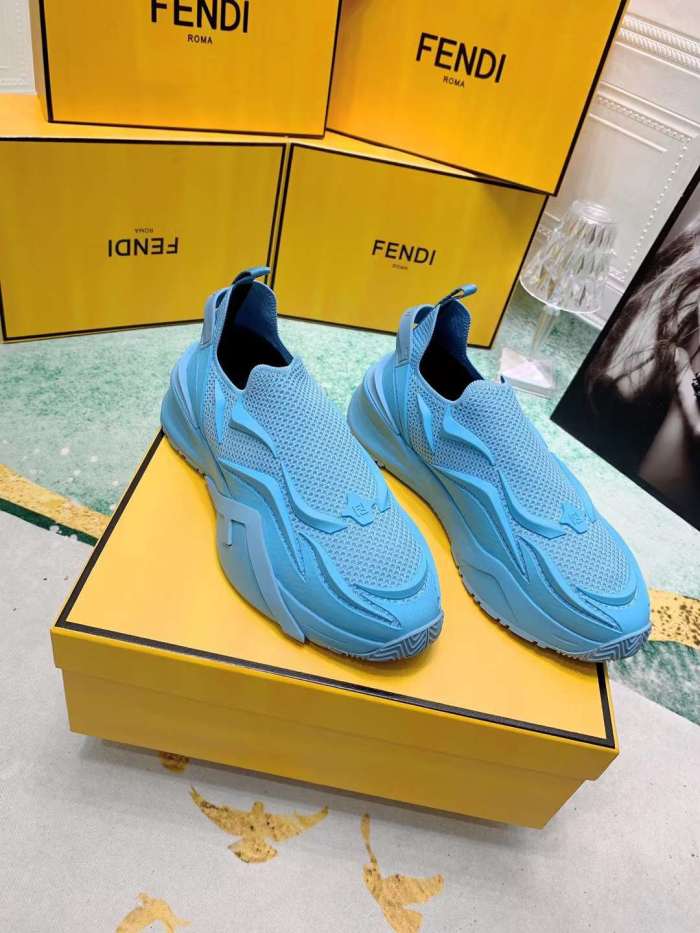 Men Women F*endi Top Sneaker （ Arrenfashion ）