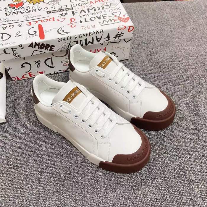  Arrenfashion Men Women D*G Top Sneakers