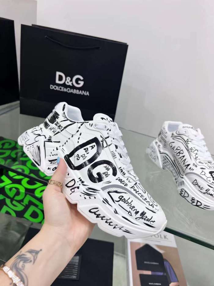 Men Women D*G Top Sneakers (Arrenfashion)