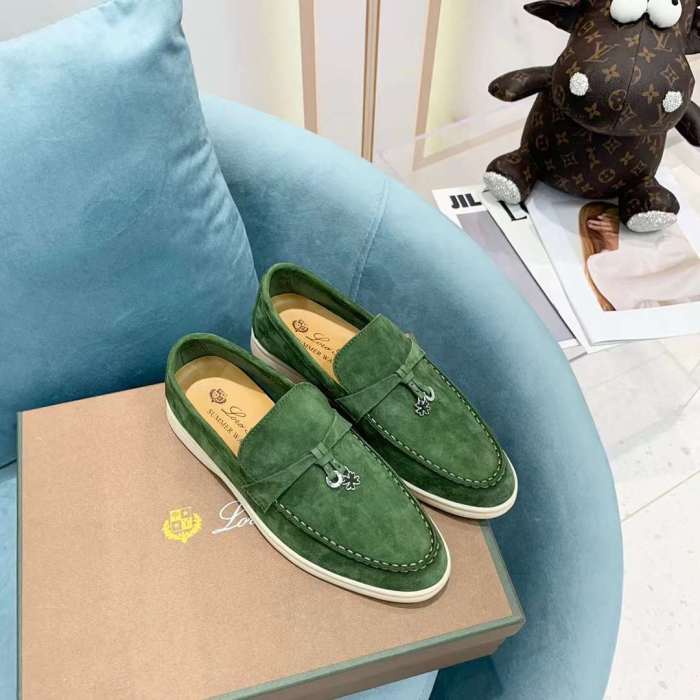Men Women L*oro P*iana Top Loafer （Arrenfashion）