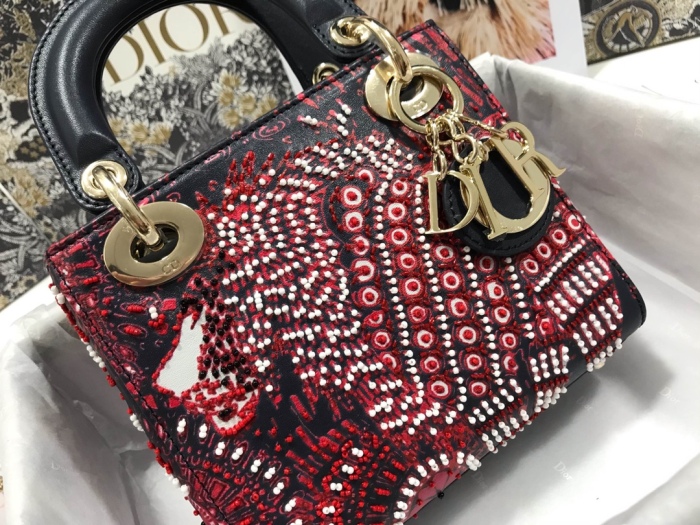  Arrenfashion D*ior Top Bag 17*15*7cm