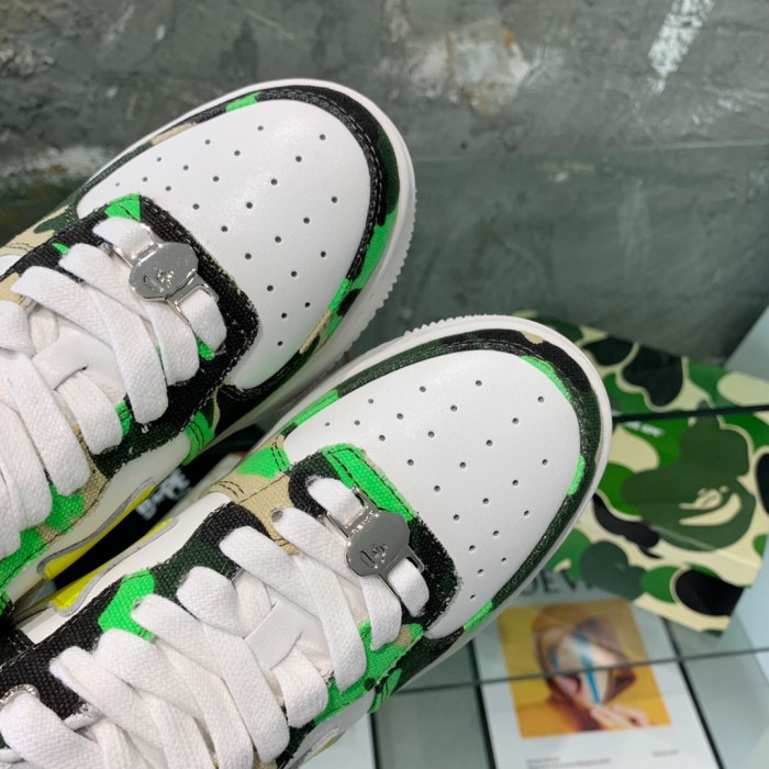  arrenfashion Men Women B*ape Top Sneaker