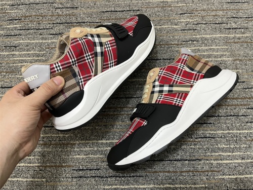  Arrenfashion Men B*urberry Top Sneakers