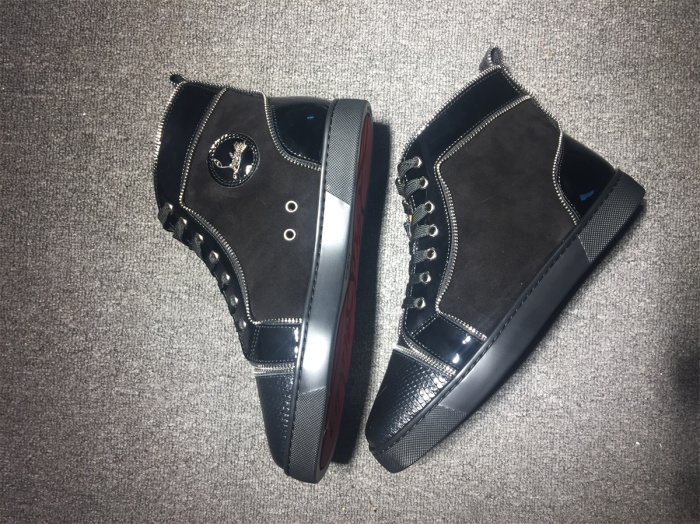  Arrenfashion C*ristian L*uboutin Suede Leather Sneaker