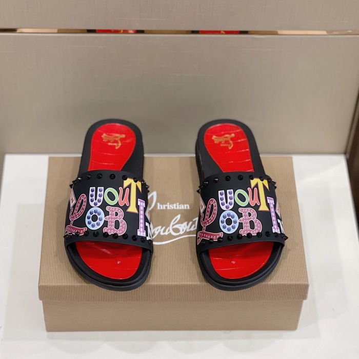  Arrenfashion Men C*hristian L*ouboutin Top Quality slippers
