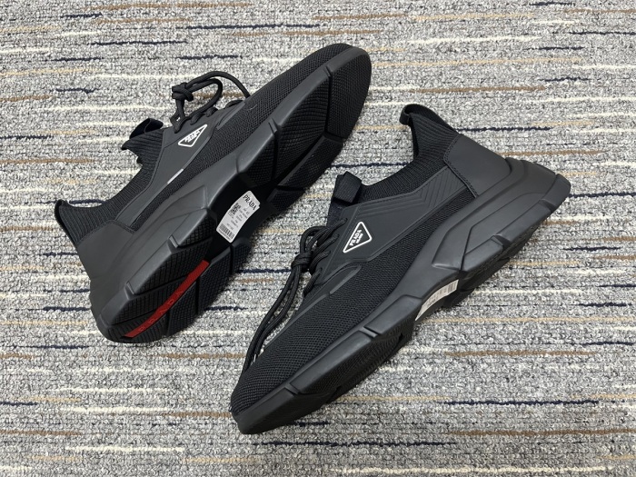  Arrenfashion Mens P*rada Top Sneakers