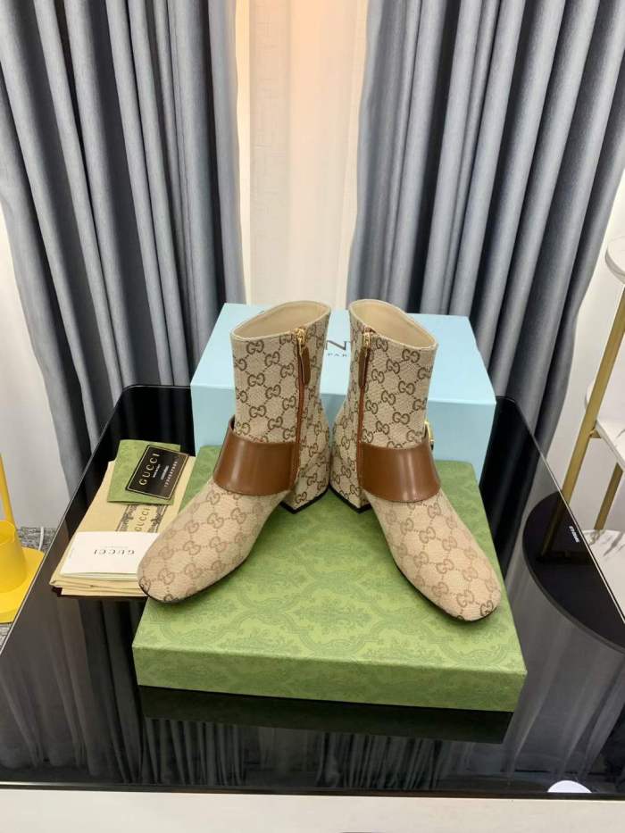 Women G*ucci Top Boots （Arrenfashion）