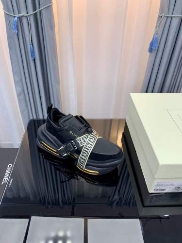Men Women B*almain Top Sneakers (Arrenfashion)