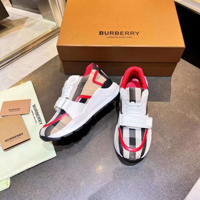 Men Women B*rberry Sneaker （Arrenfashion）