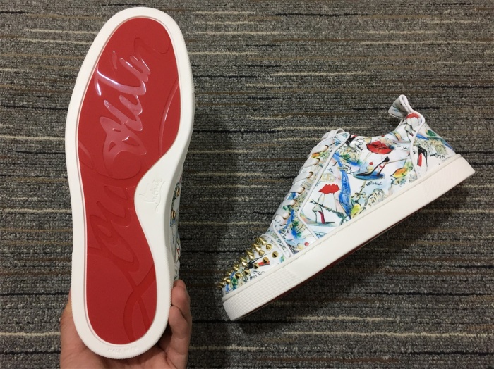  Arrenfashion Men C*hristian L*ouboutin Low Top Sneaker