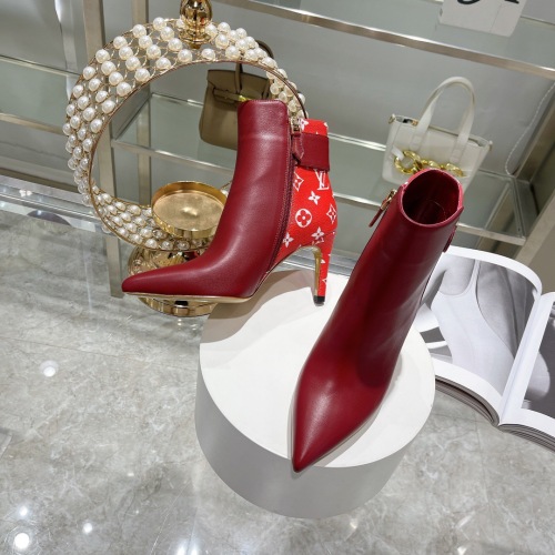 Women L*ouis V*uitton Top Boots ( Arrenfashion)