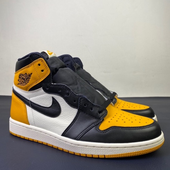  Arrenfashion Air Jordan 1 Yellow Toe 555088-711