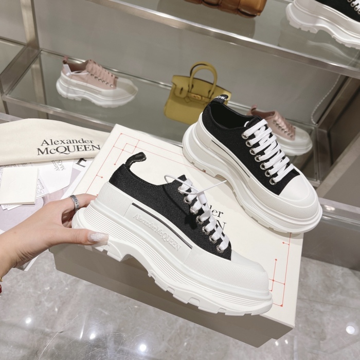 Men Women A*lexander M*cqueen Top Sneaker （ Arrenfashion ）