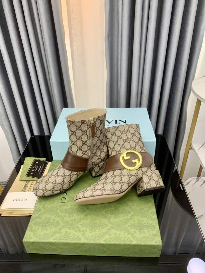 Women G*ucci Top Boots （Arrenfashion）